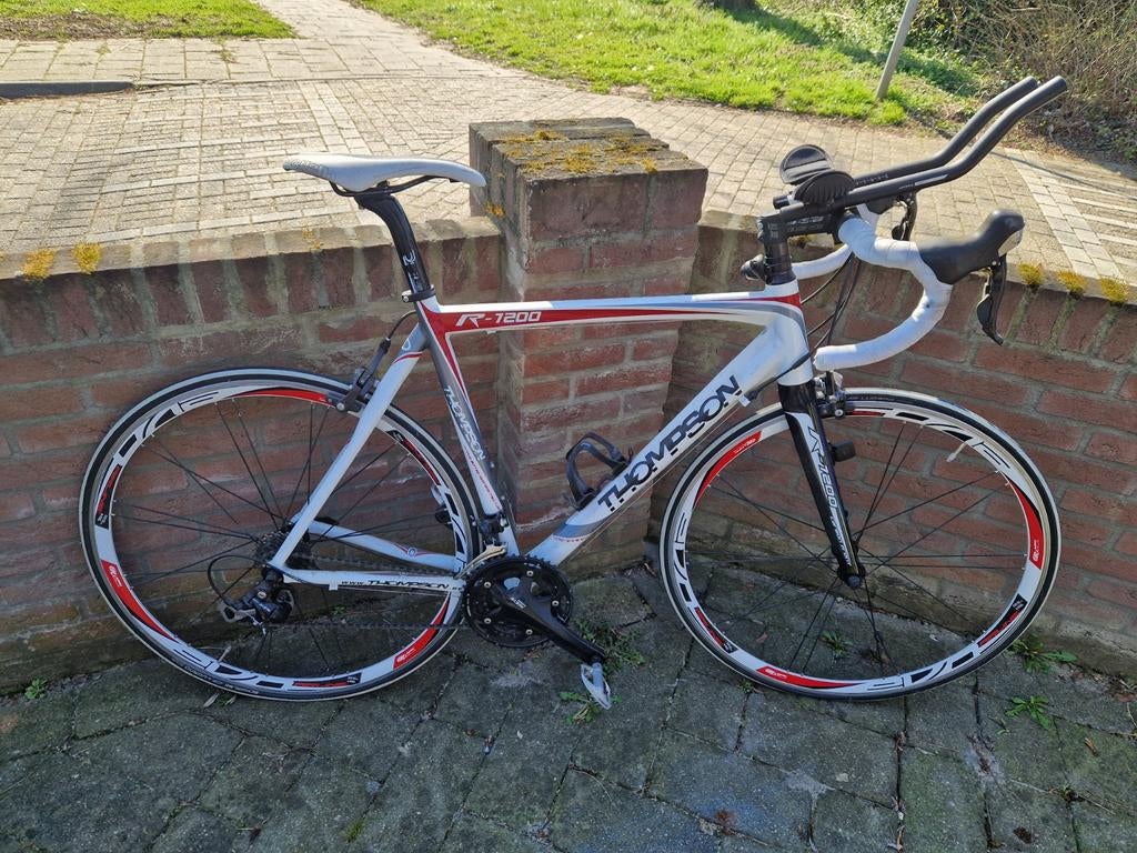 Thompson R1200 Racefiets - Topconditie!, Overige merken, Aluminium, Ophalen of Verzenden, Zo goed als nieuw