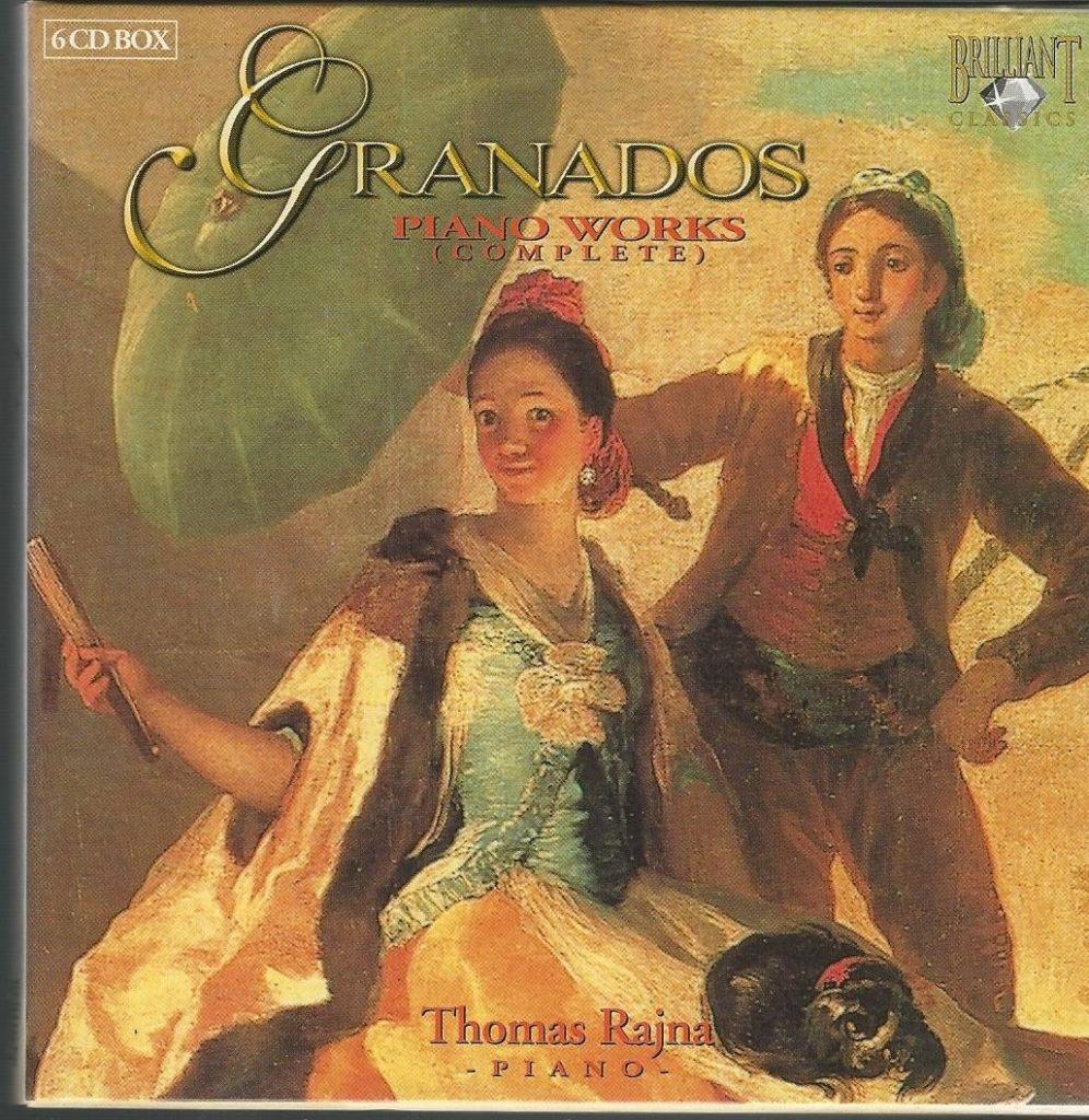 Granados / Thomas Rajna -Piano Works (Complete)=6cd BOX=5,99, Ophalen of Verzenden, Classicisme, Zo goed als nieuw, Kamermuziek