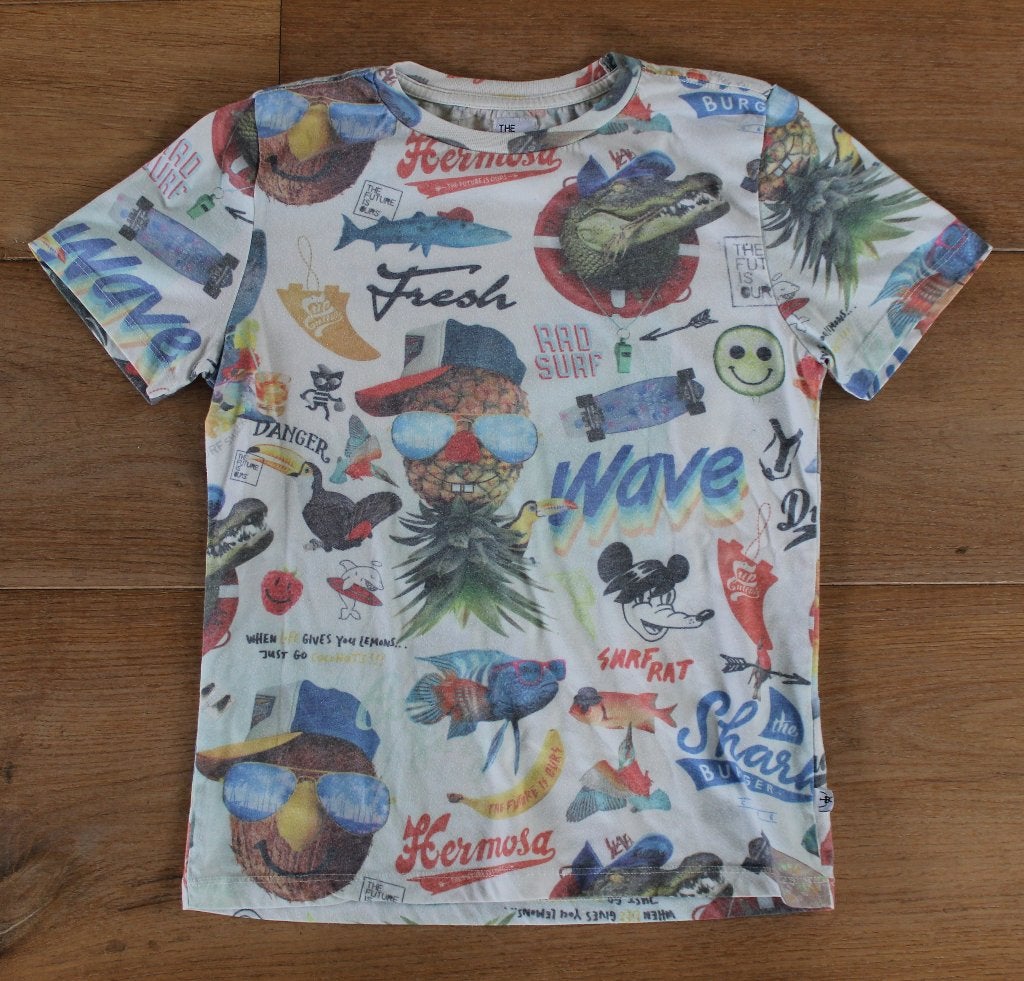 T-shirt van The Future is Ours maat 14, Kinderen en Baby's, Kinderkleding | Maat 164, Gebruikt, The Future is ours, Ophalen of Verzenden