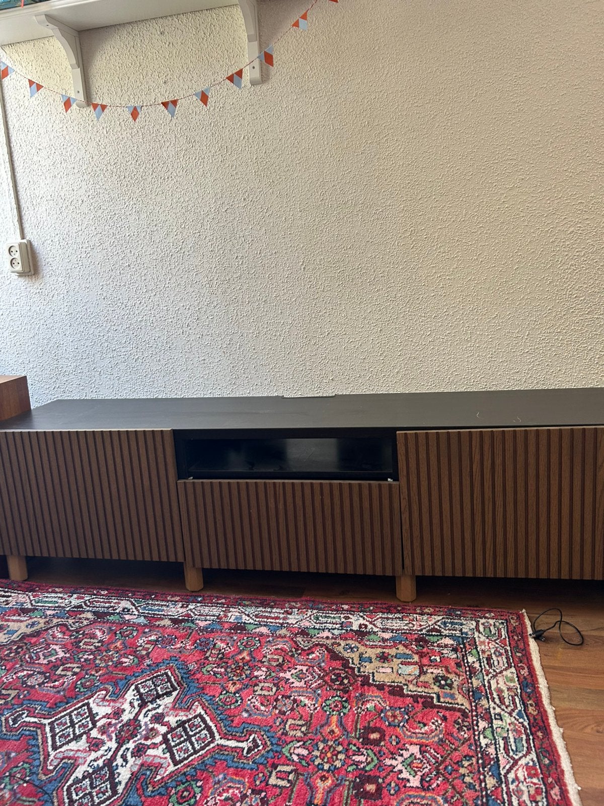 Besta televisie meubel, Ophalen, 150 tot 200 cm, Zo goed als nieuw, Minder dan 100 cm