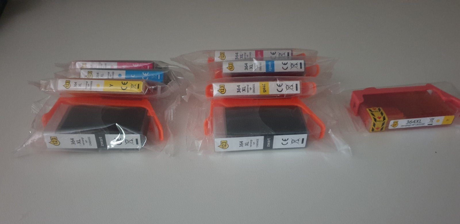 123inkt huismerk cartridges HP 364XL (9 stuks), Ophalen of Verzenden, Nieuw, Cartridge, 123inkt (huismerk voor HP)