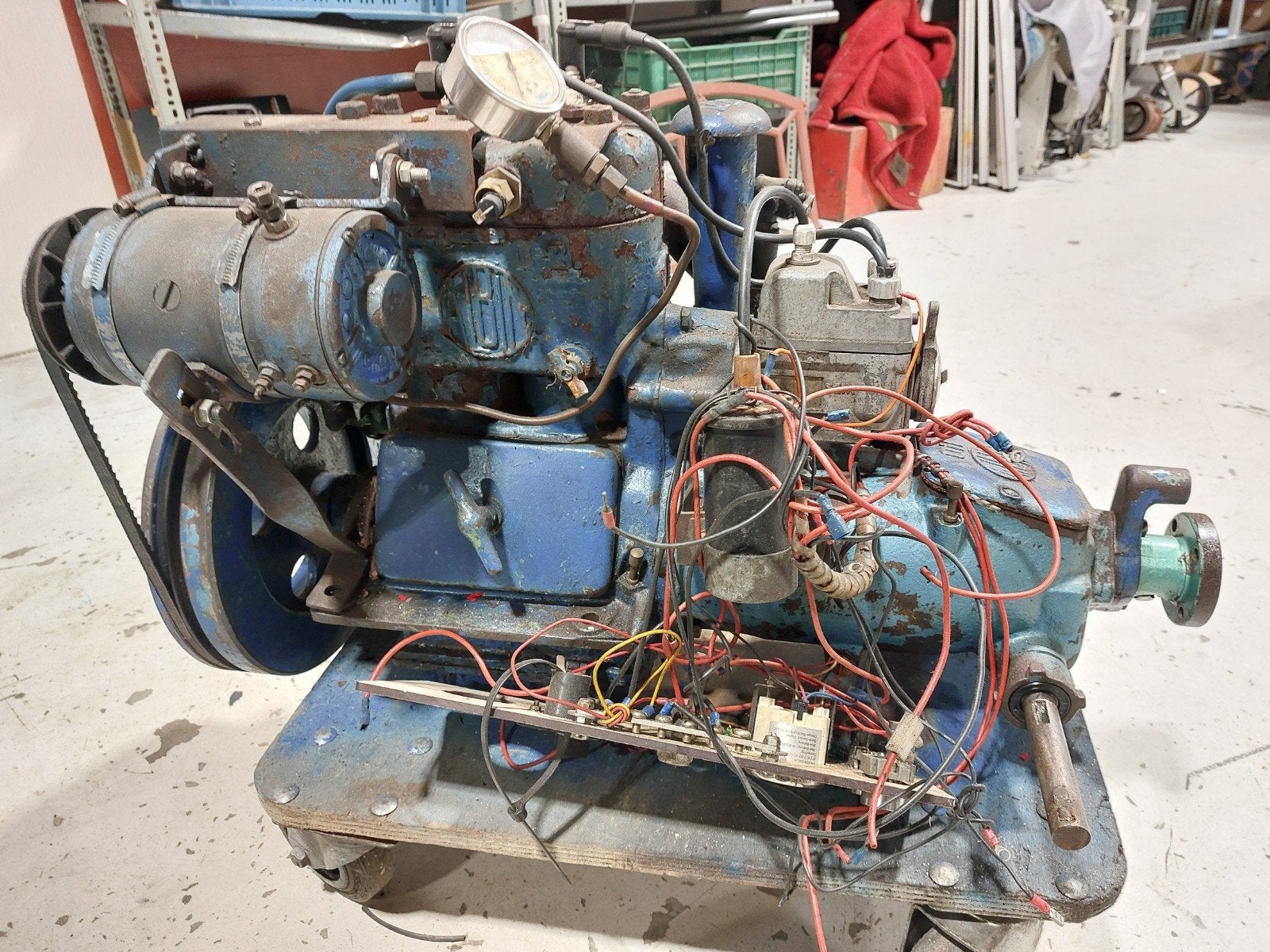 Albin 021 bootmotor, Ophalen of Verzenden, Gebruikt, Motor en Techniek