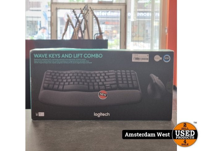 Logitech Wave Keys And Lift Combo | Nieuw in seal, Computers en Software, Toetsenborden, Logitech, Nieuw, Support@logitech.com