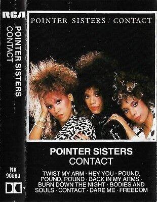 Pointer Sisters ‎– Contact  Originele Cassette Nieuw., Cd's en Dvd's, Cassettebandjes, 1 bandje, Ophalen of Verzenden, Origineel