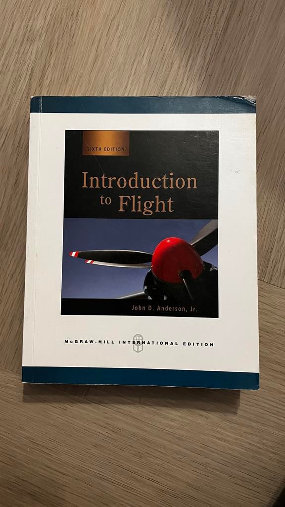 Introduction to Flight - John D. Anderson, Jr., Boeken, Techniek, Gelezen, Overige onderwerpen, Ophalen of Verzenden