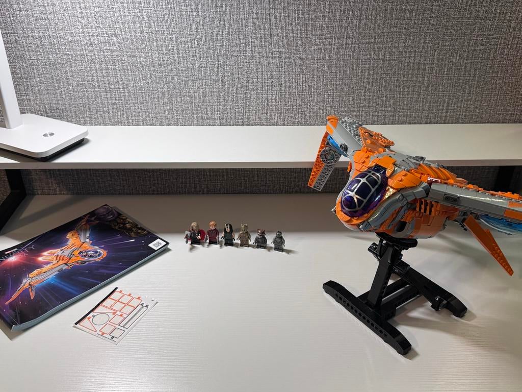 LEGO Marvel The Guardians' Ship 71693, Marvel, Lego, Ophalen of Verzenden, Zo goed als nieuw