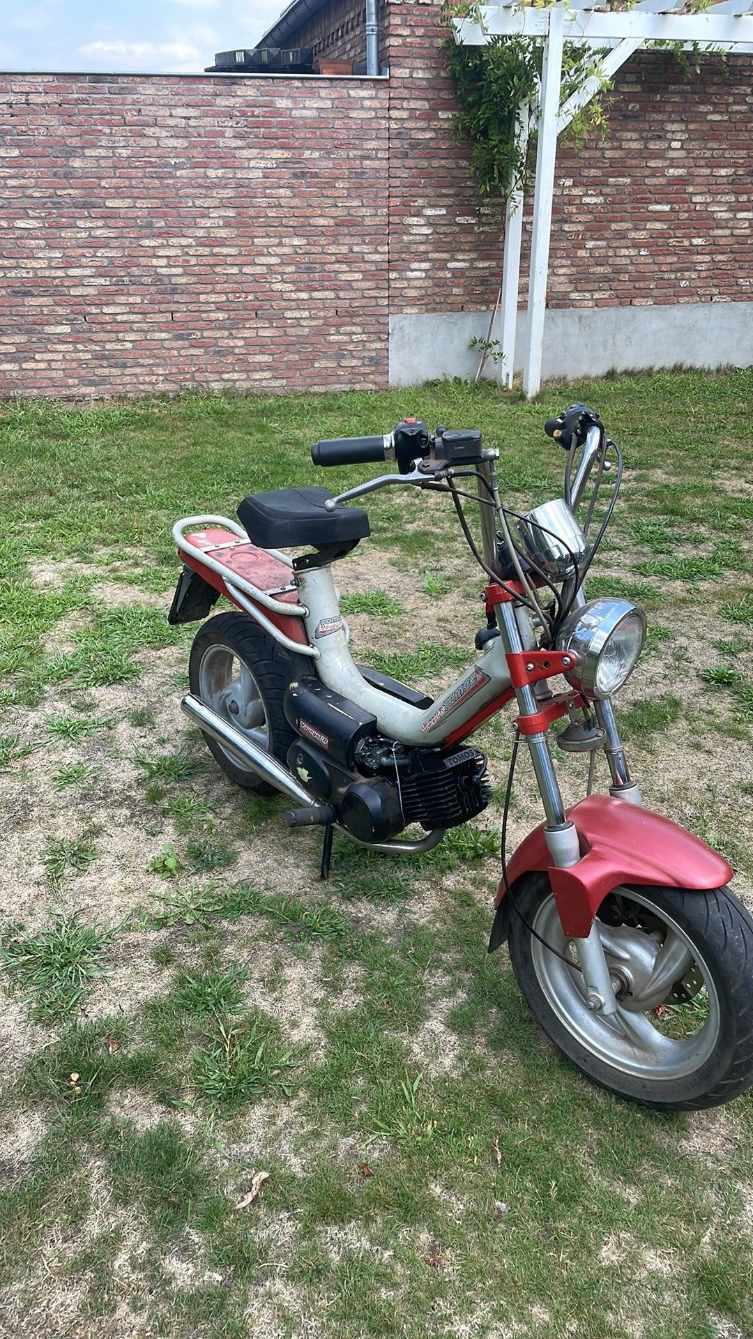 Tomos yongster loopt niet, Ophalen, Zo goed als nieuw