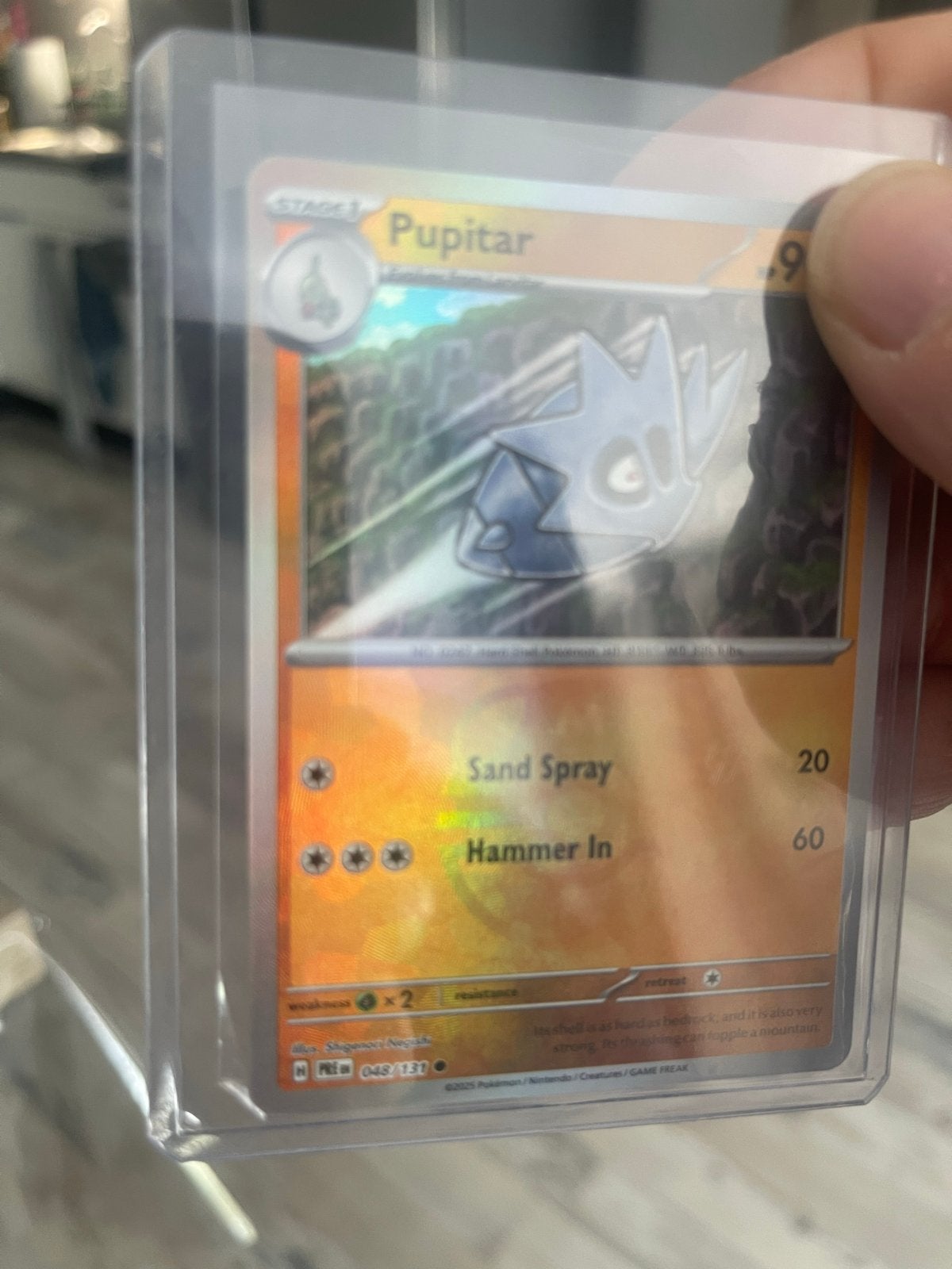 Pokémon kaarten: Pupitar, Zweilous, Dunsparce, Hawlucha, Sol, Ophalen of Verzenden, Zo goed als nieuw, Meerdere kaarten