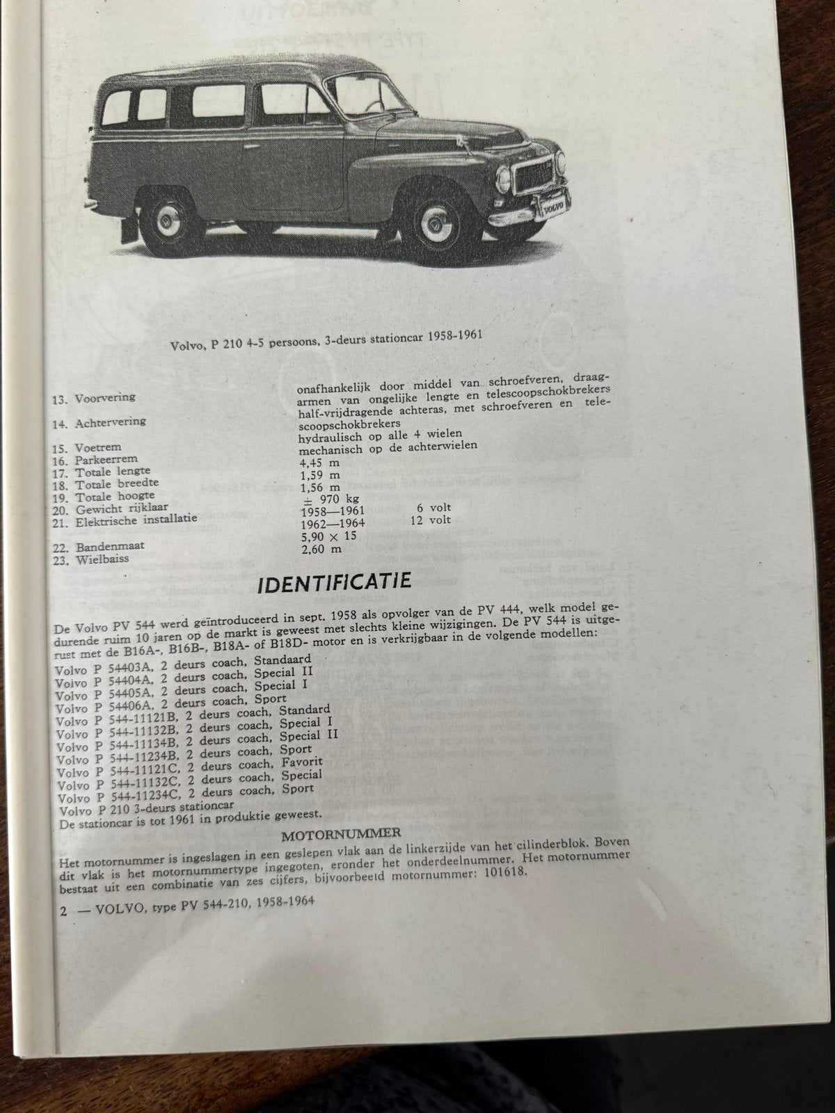 Werkplaats handboekje voor Volvo Duet P210, Boeken, Ophalen of Verzenden, Zo goed als nieuw, Volvo
