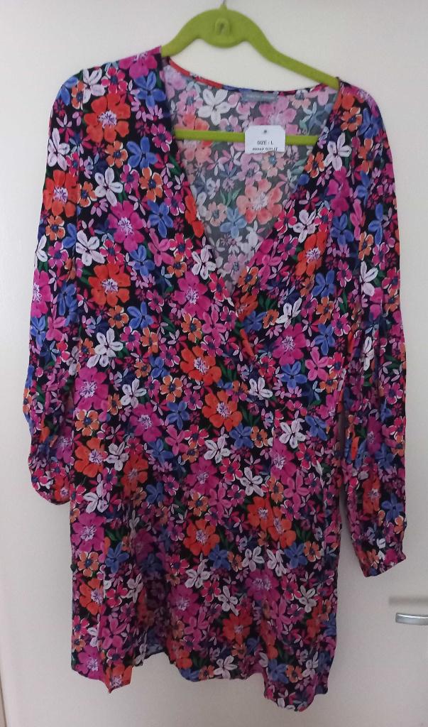 Nieuwe jurk - tuniek Dorothy Perkins met V-hals met label, Overige kleuren, Maat 42/44 (L), Nieuw, Ophalen of Verzenden