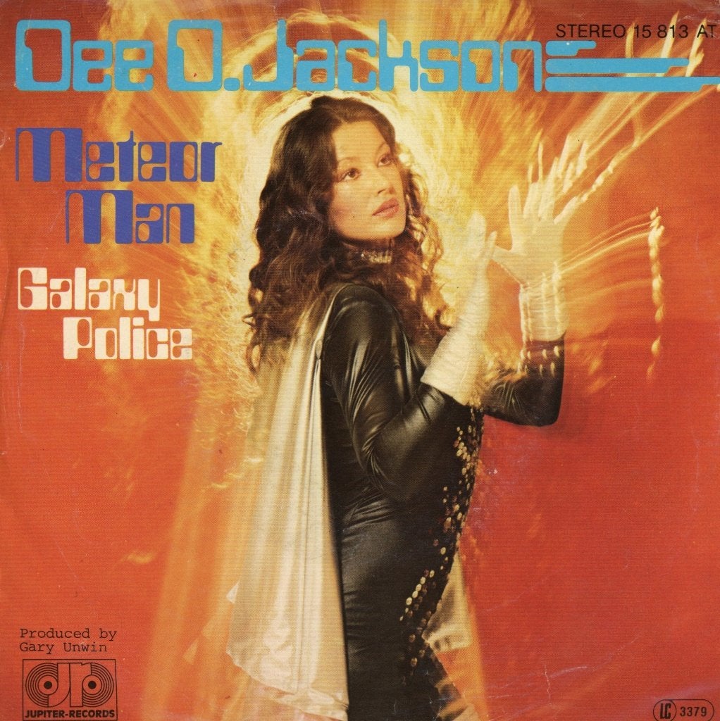 S Dee D. Jackson _ Meteor Man, Gebruikt, 7 inch, Pop, Beschermende buitenhoes