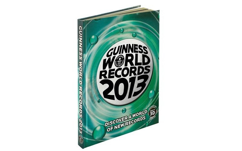 Guinness World Records 2013, Ophalen of Verzenden, Zo goed als nieuw, Los deel, Overige onderwerpen
