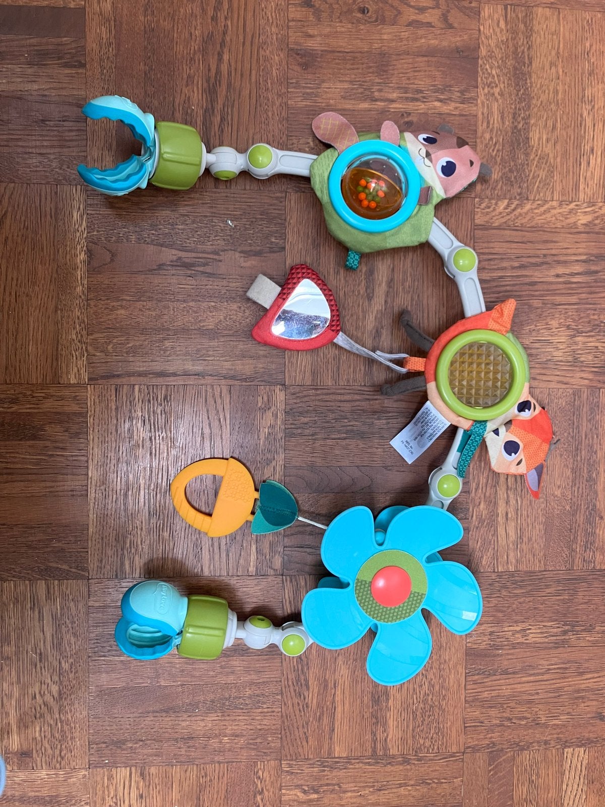 Tiny Love Mobiel met rammelaar en spiegel, Ophalen of Verzenden, Zo goed als nieuw, Mobiel