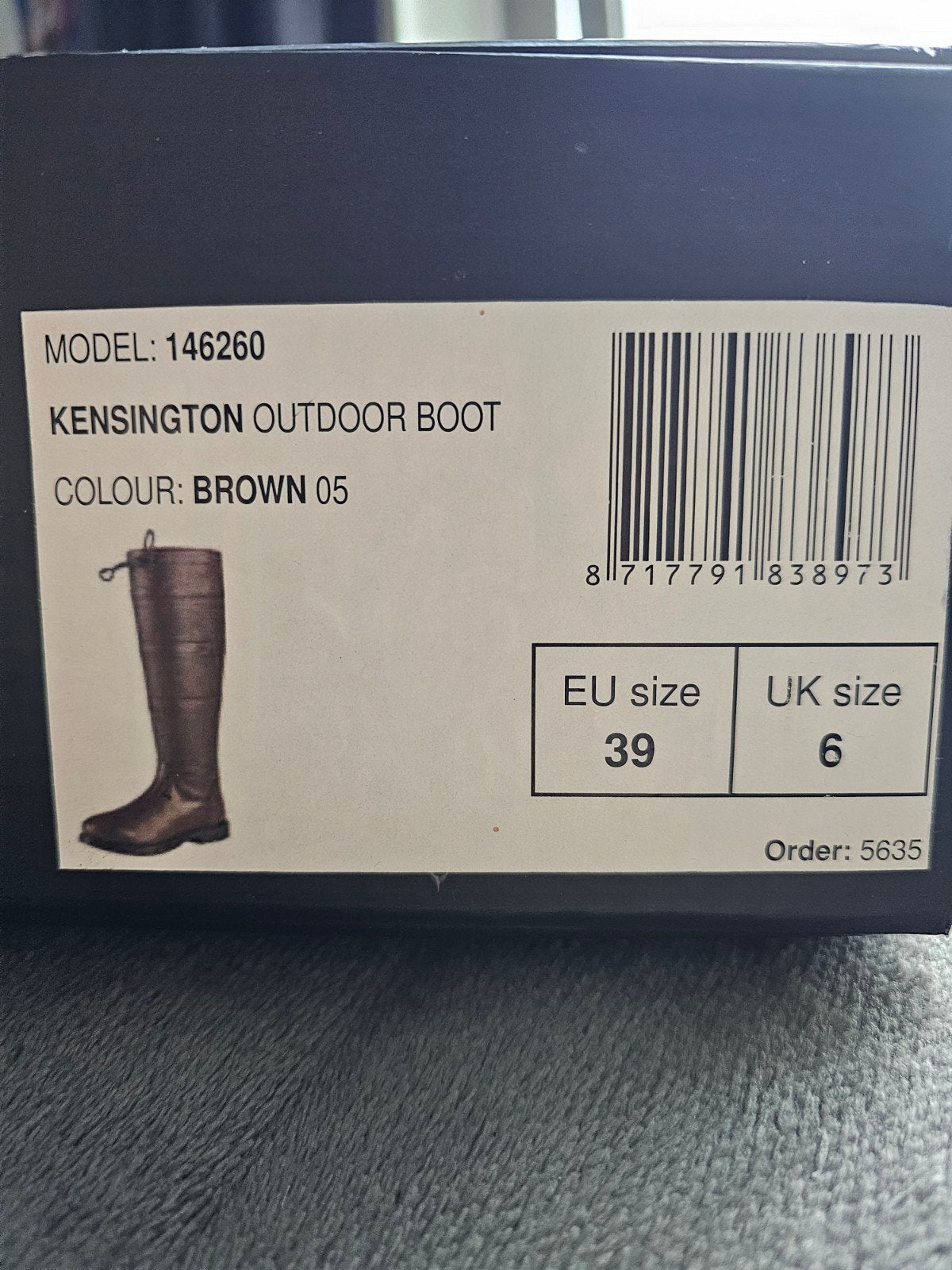 Horika Kensington Outdoor Boot - Nieuw maat 39, Hoge laarzen, Bruin, Nieuw, Horika