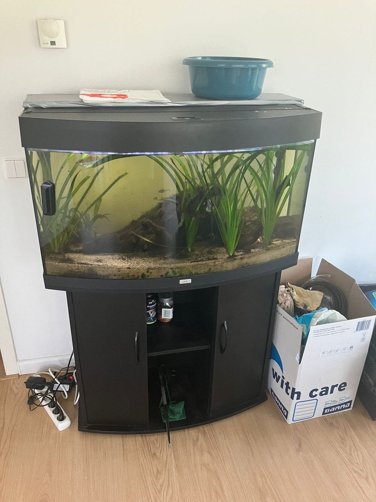 Juwel 2601 aquarium (Zwart), Ophalen, Gebruikt, Inclusief toebehoren, Leeg aquarium