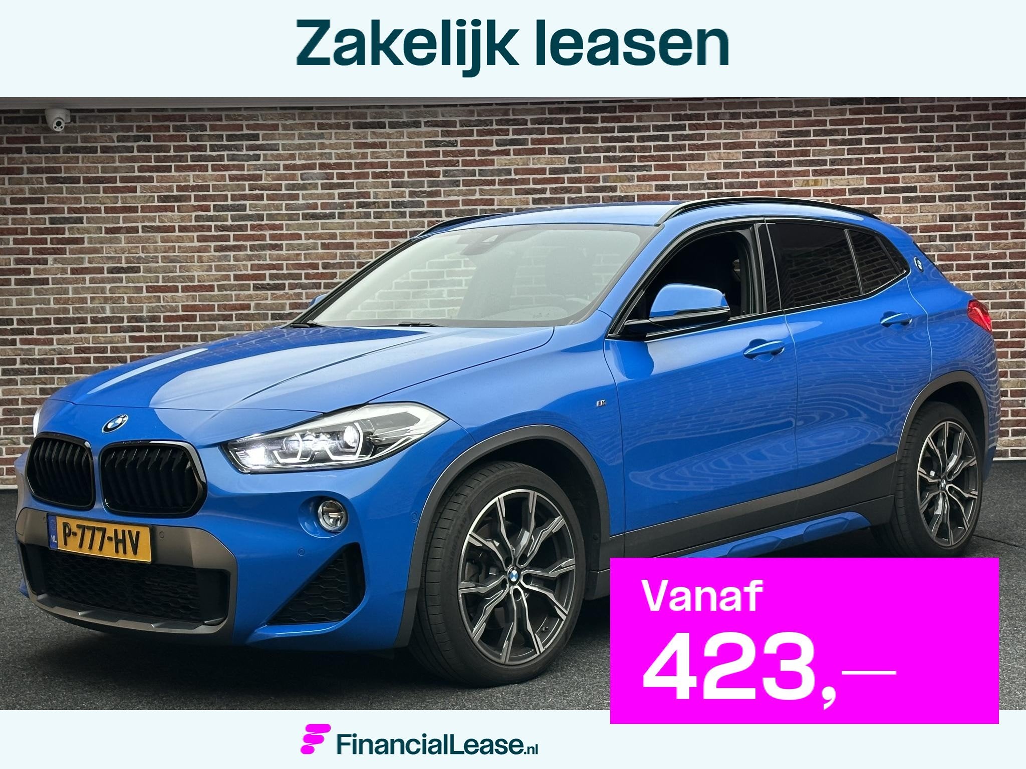 BMW X2 sDrive20i M Pakket Sfeer LED Elektrische achterklep, 1998 cc, X2, Euro 6, Leder