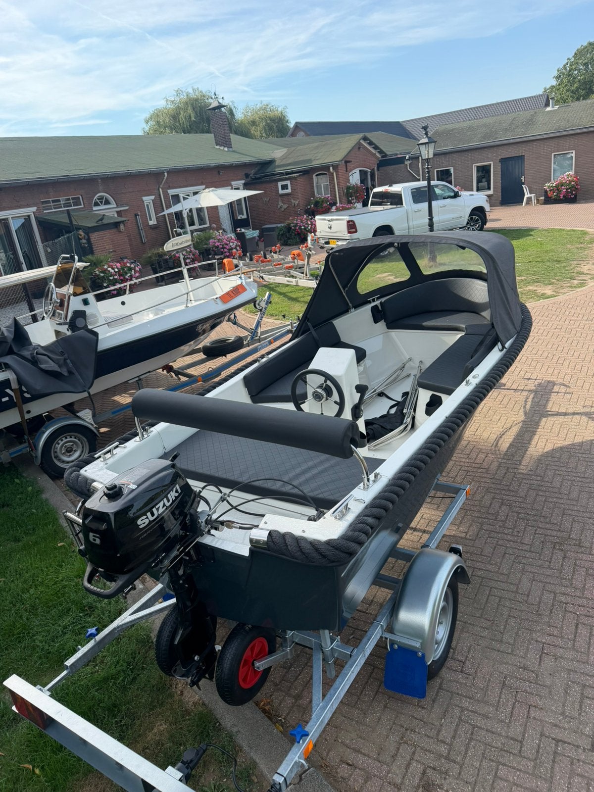 Coastliner suzuki 6pk 4 takt bwj 024 in nieuwstaat, Watersport en Boten, Ophalen, Zo goed als nieuw, Coastliner