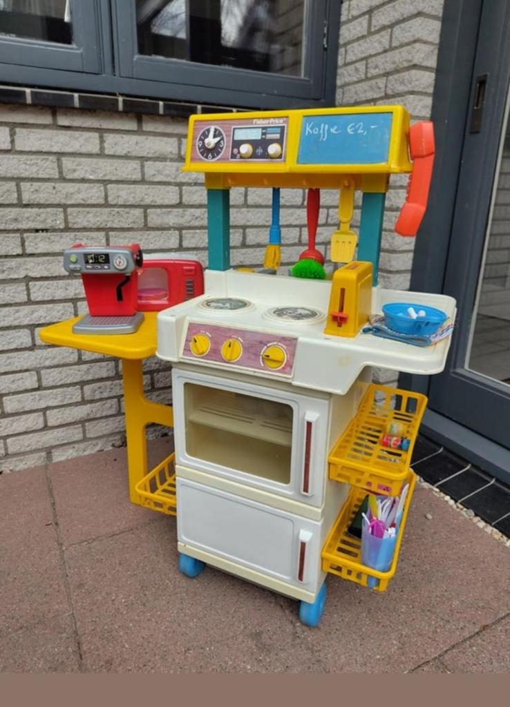 Kinder keukentje jaren 80 van Fisher Price. Goede staat, Kinderen en Baby's, Speelgoed | Speelkeukens, Ophalen of Verzenden