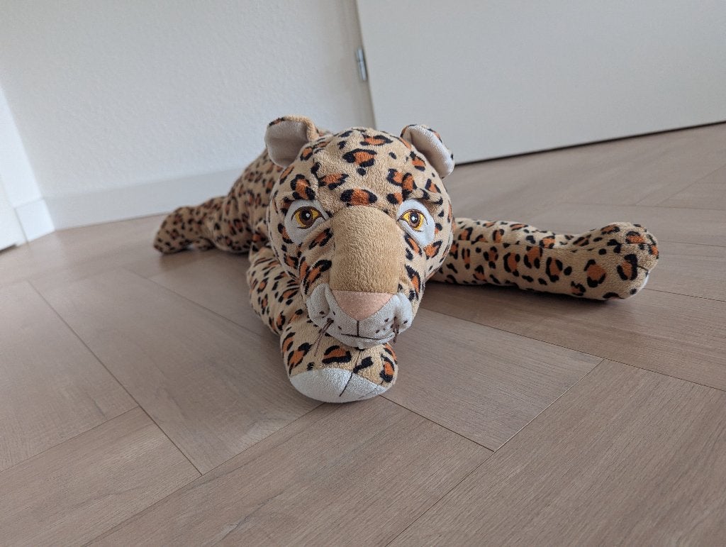 Knuffel ikea panter als Nieuw, Kinderen en Baby's, Speelgoed | Knuffels en Pluche, Ophalen of Verzenden, Zo goed als nieuw, Meerkleurig