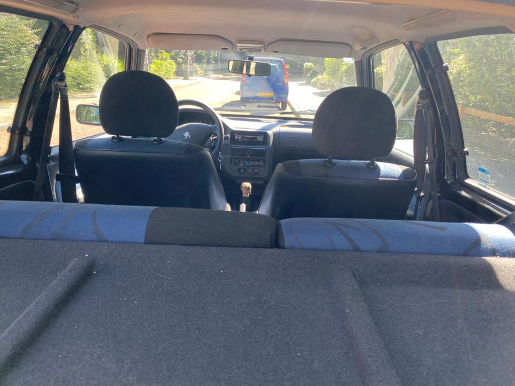 Peugeot 106 1.1 Sketch 2001 Zwart, Auto's, Voorwielaandrijving, 4 cilinders, 400 kg, Zwart
