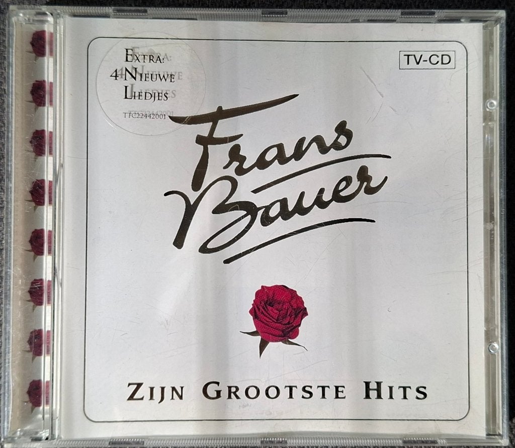 Frans Bauer: Zijn grootste hits (CD), Ophalen of Verzenden, Zo goed als nieuw, Levenslied of Smartlap