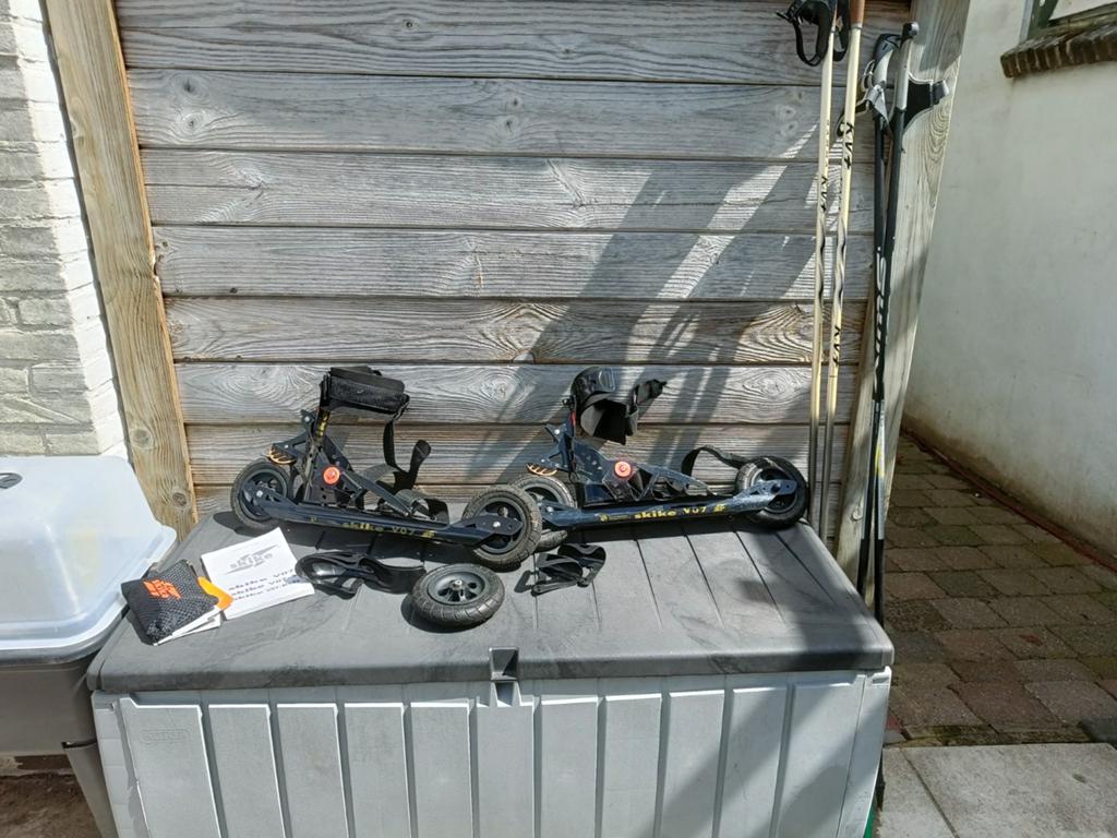 Skike V07 Cross skates off road skates, Sport en Fitness, Skeelers, Ophalen