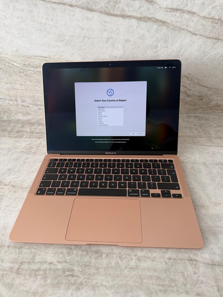 Zo goed als nieuwe MacBook Air - Rose Gold, Qwerty, 13 inch, Ophalen of Verzenden, Zo goed als nieuw