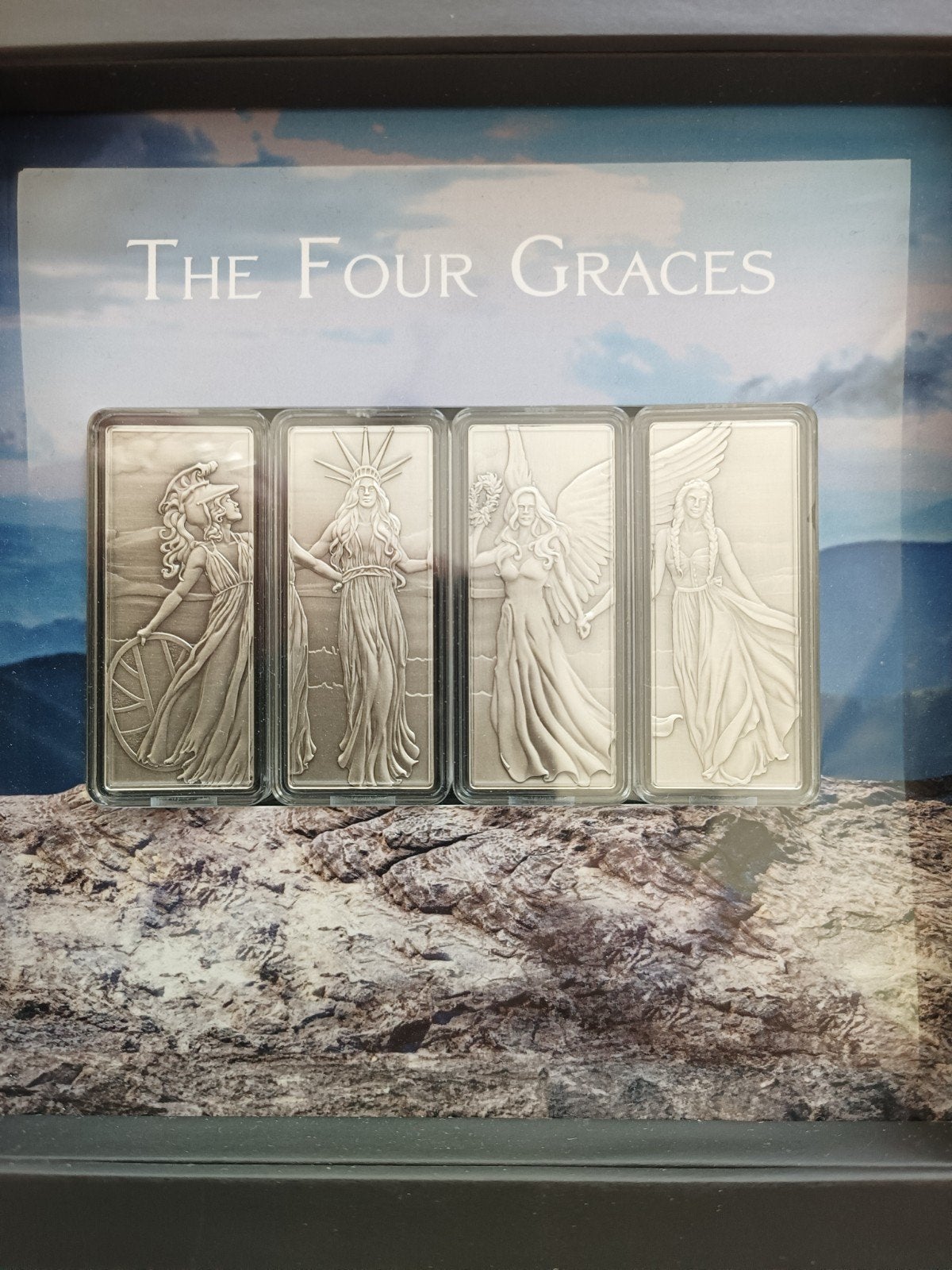 The Four Graces, Postzegels en Munten, Ophalen of Verzenden, Zilver