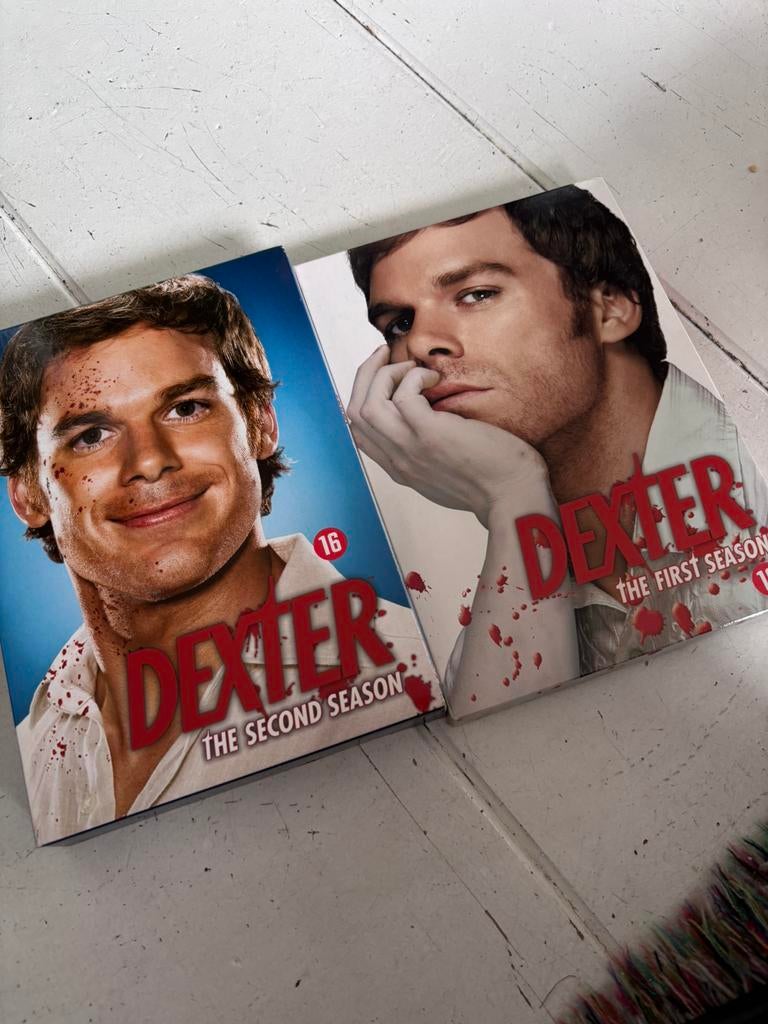 Dvd boxen Dexter seizoen 1 en 2, Vanaf 12 jaar, Ophalen of Verzenden, Zo goed als nieuw