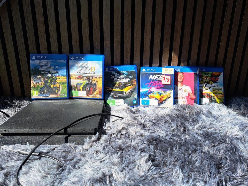 Ps4 slim + monitor, Ophalen of Verzenden, Gebruikt