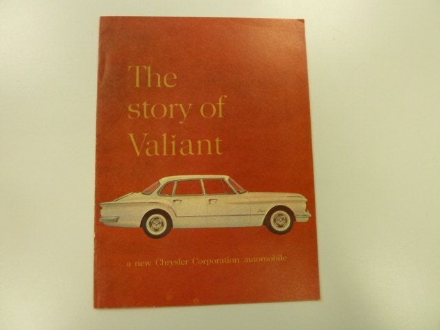 1960 Plymouth The Story of Valiant Brochure USA, Verzenden, Gelezen, Overige merken