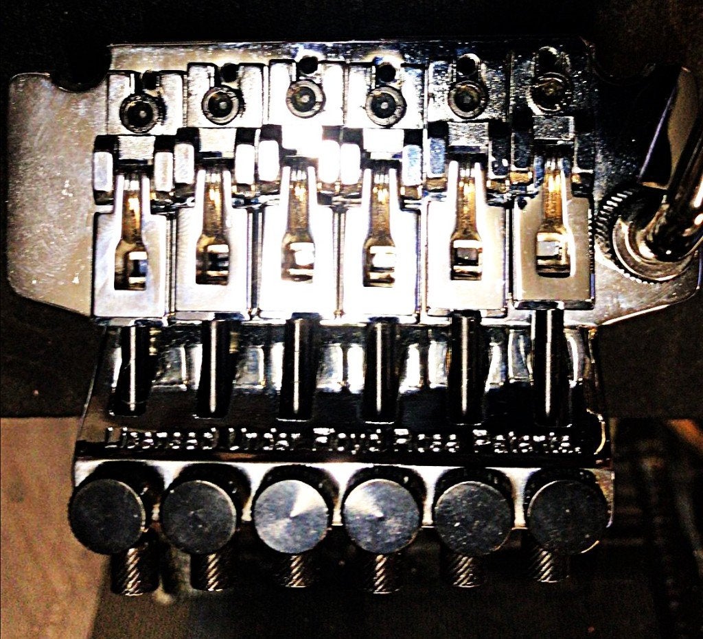 Floyd Rose Tremolo systeem Hollow point 34mm block set, Ophalen of Verzenden, Elektrische gitaar