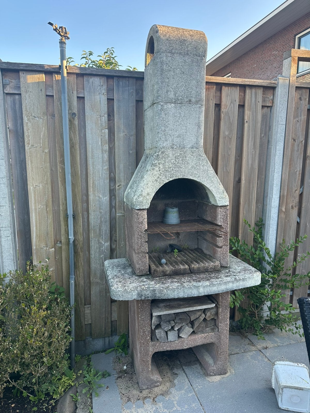 Tuin bbq, Tuin en Terras, Houtskoolbarbecues, Ophalen, Gebruikt