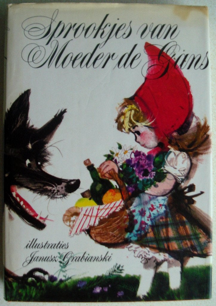sprookjesboek Moeder de Gans  Janusz Grabianski € 4,50, Ophalen of Verzenden, Gelezen