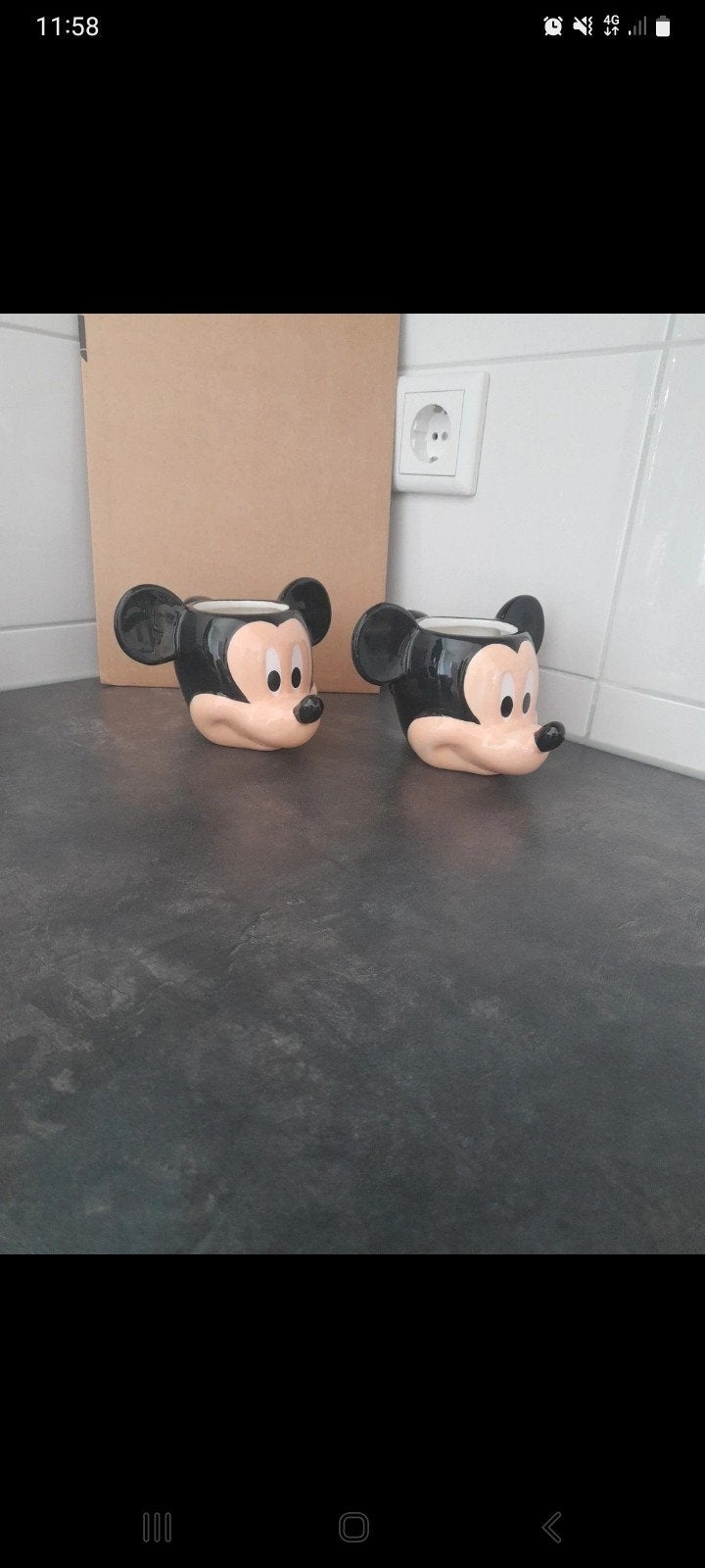 Mickey mousse kommen, Ophalen of Verzenden, Nieuw