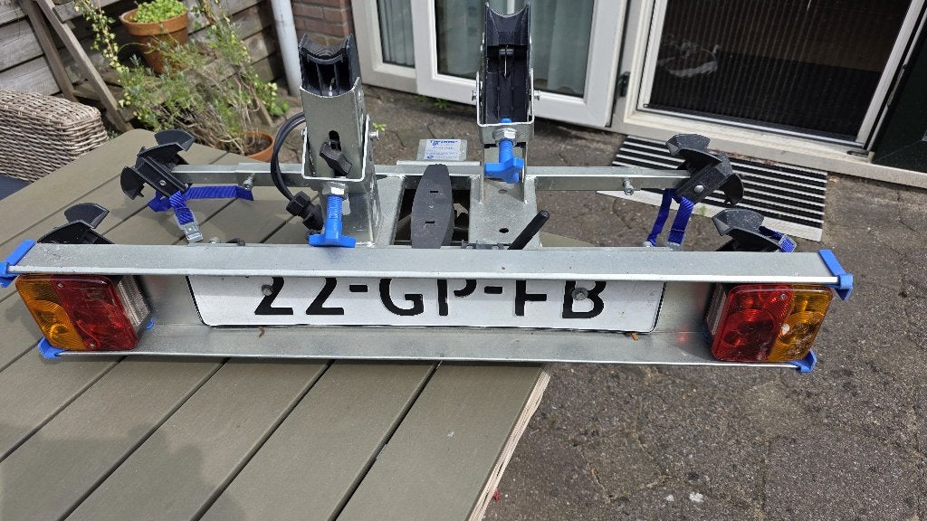 Twinny Load Prestige fietsendrager, Ophalen, 2 fietsen, Gebruikt, Trekhaakdrager