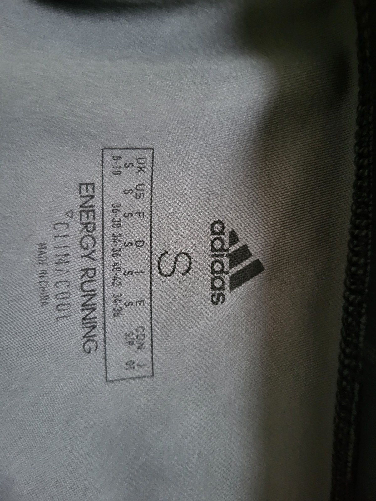 Adidas Energy Running Legging Maat S, Kleding | Dames, Adidas, Ophalen of Verzenden, Zo goed als nieuw, Hardlopen of Fietsen