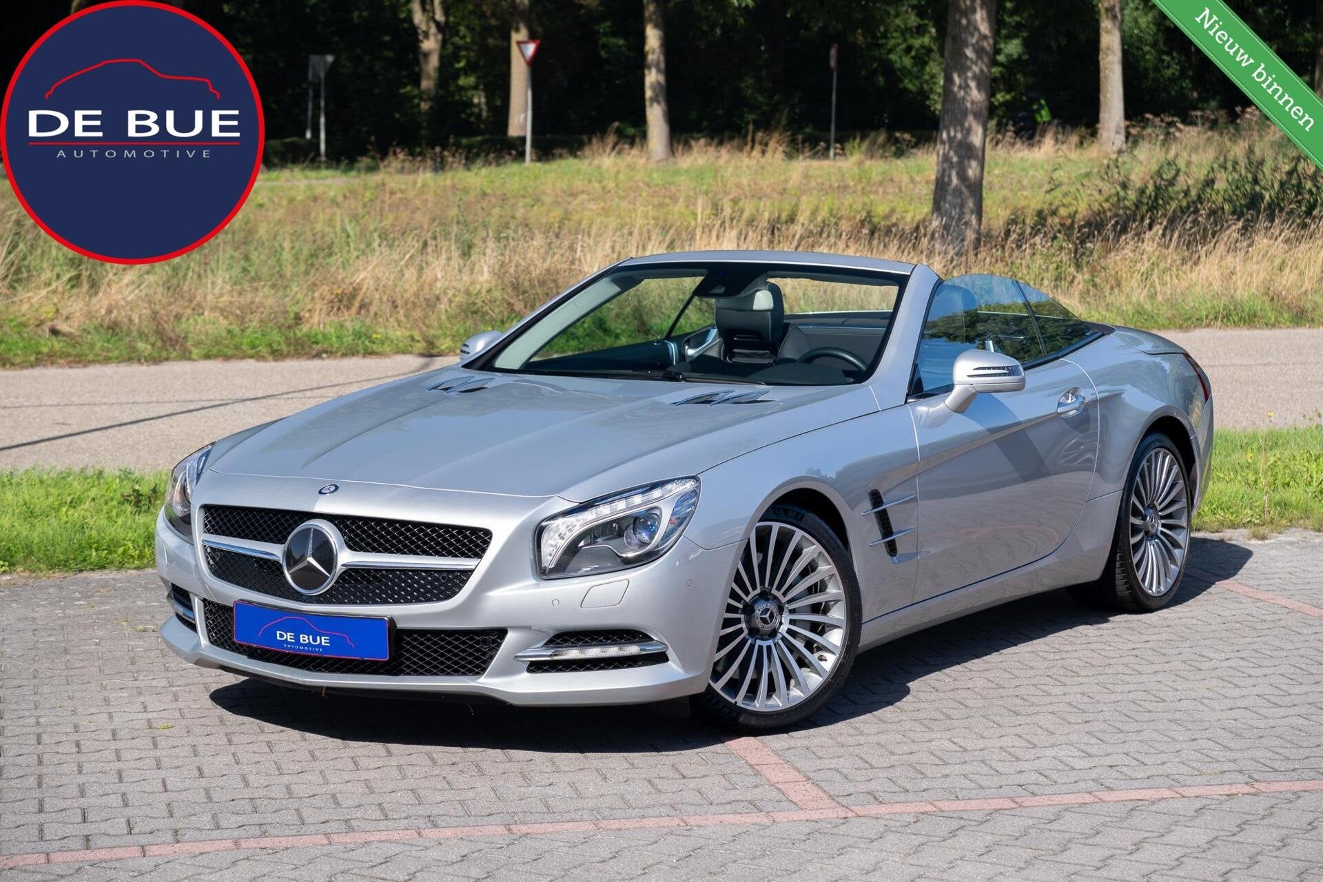 Mercedes SL-klasse 500 V8 Bi-Turbo 435 PK AMG|2e. Eig|Bi-Xen, Auto's, Euro 5, Gebruikt, Cabriolet, Bedrijf