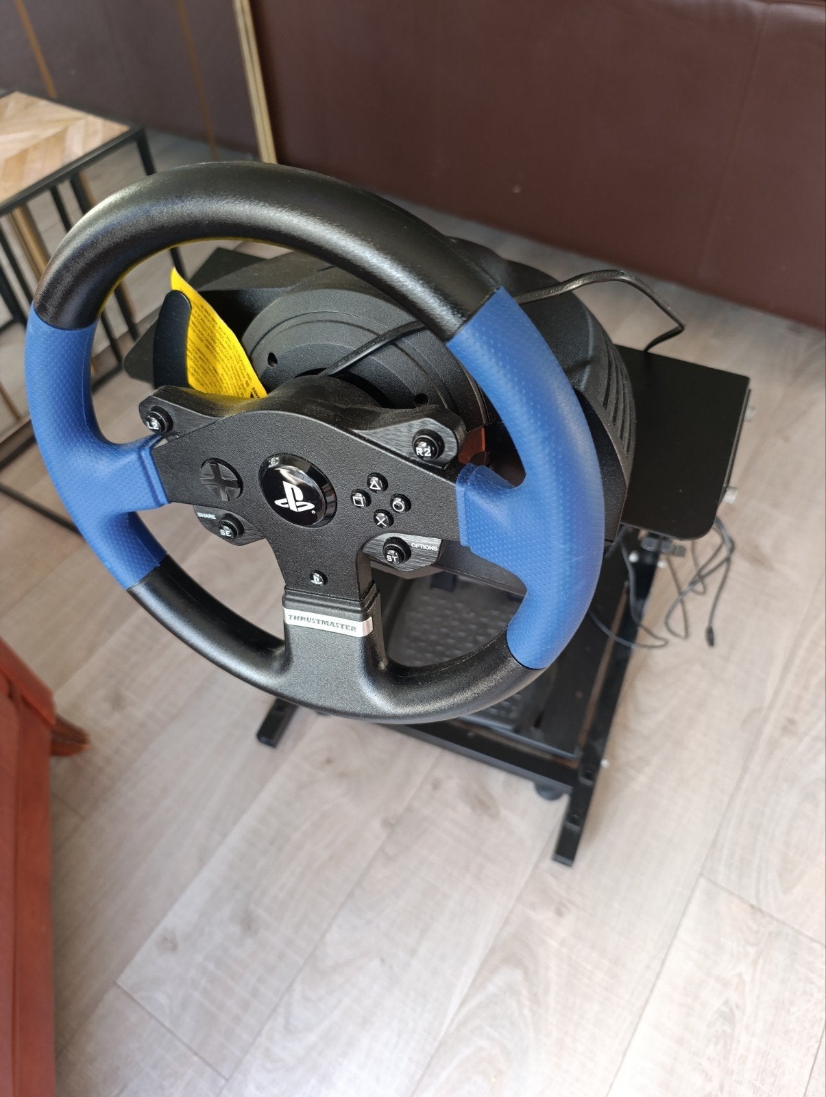 Thrustmaster T150 met standaard, Ophalen of Verzenden, Gebruikt, Stuur of Pedalen, PlayStation 3