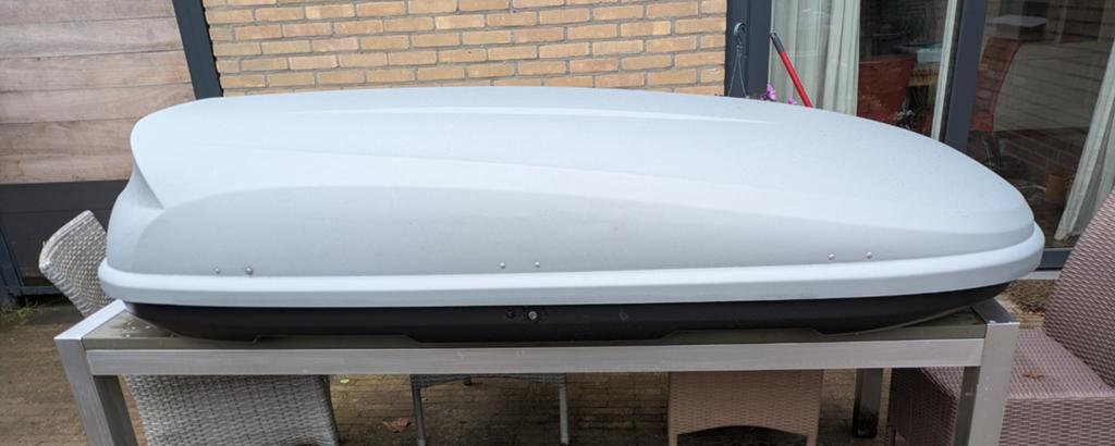 Ruime dakkoffer 580 liter, Auto diversen, Dakkoffers, Ophalen, Gebruikt