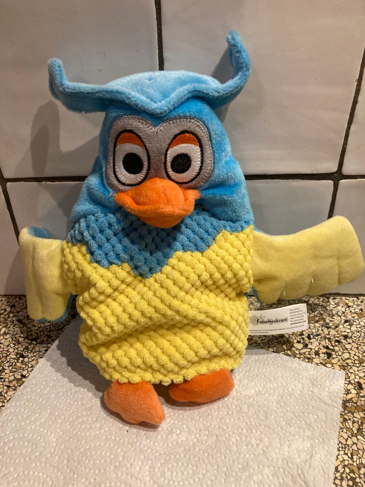 Handpop meneer de uil, Ophalen of Verzenden, Zo goed als nieuw, Overige typen