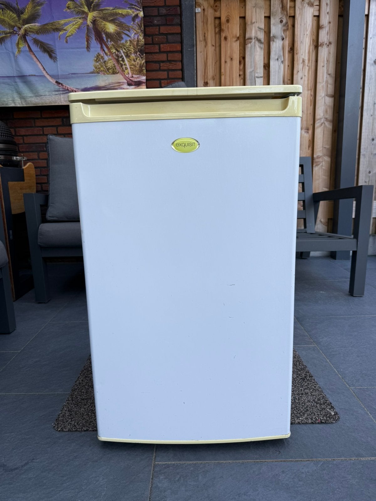 Exquisit koelkast tafelmodel, 45 tot 60 cm, Ophalen, 85 tot 120 cm, Zonder vriesvak