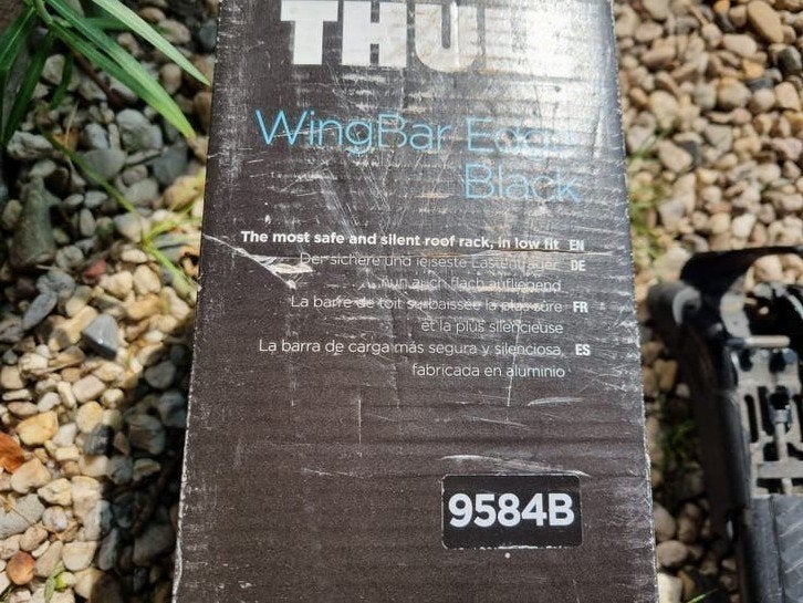 Thule WingBar Edge Black dakdragers 94/102 cm, Ophalen