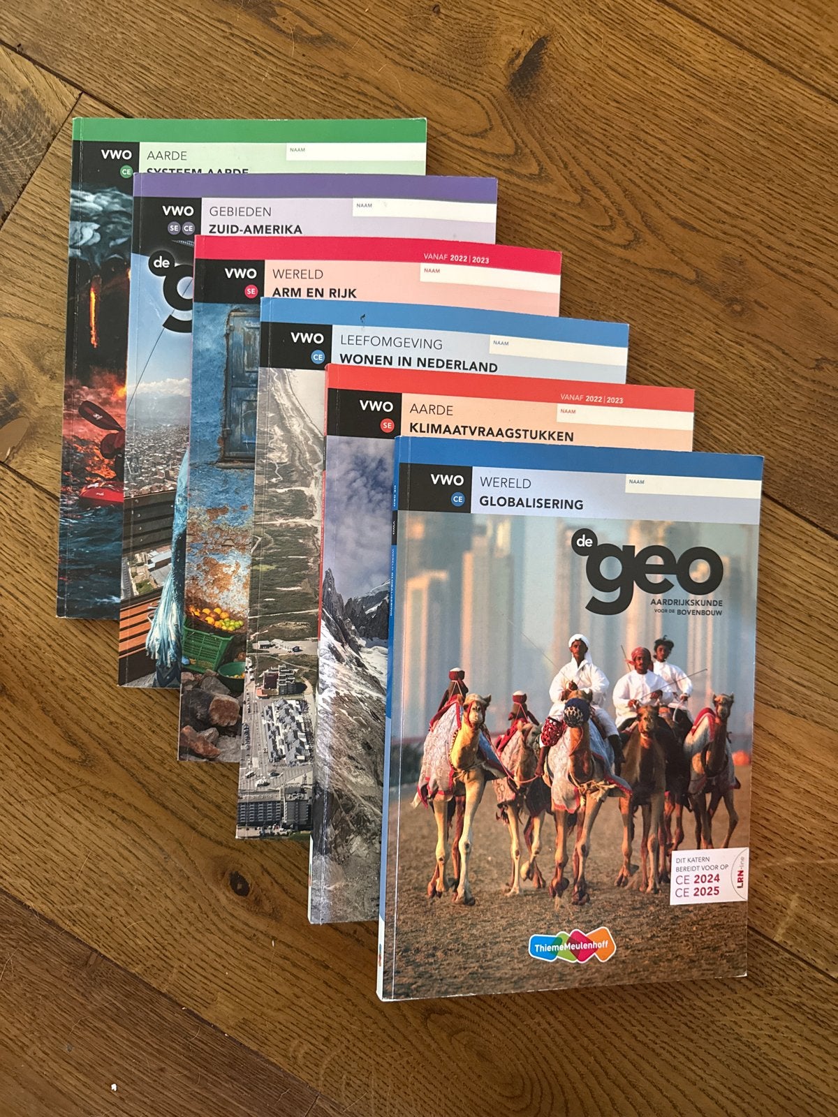 De Geo Aardrijkskunde VWO Boeken (diverse delen), Ophalen of Verzenden, Gelezen, VWO, Aardrijkskunde