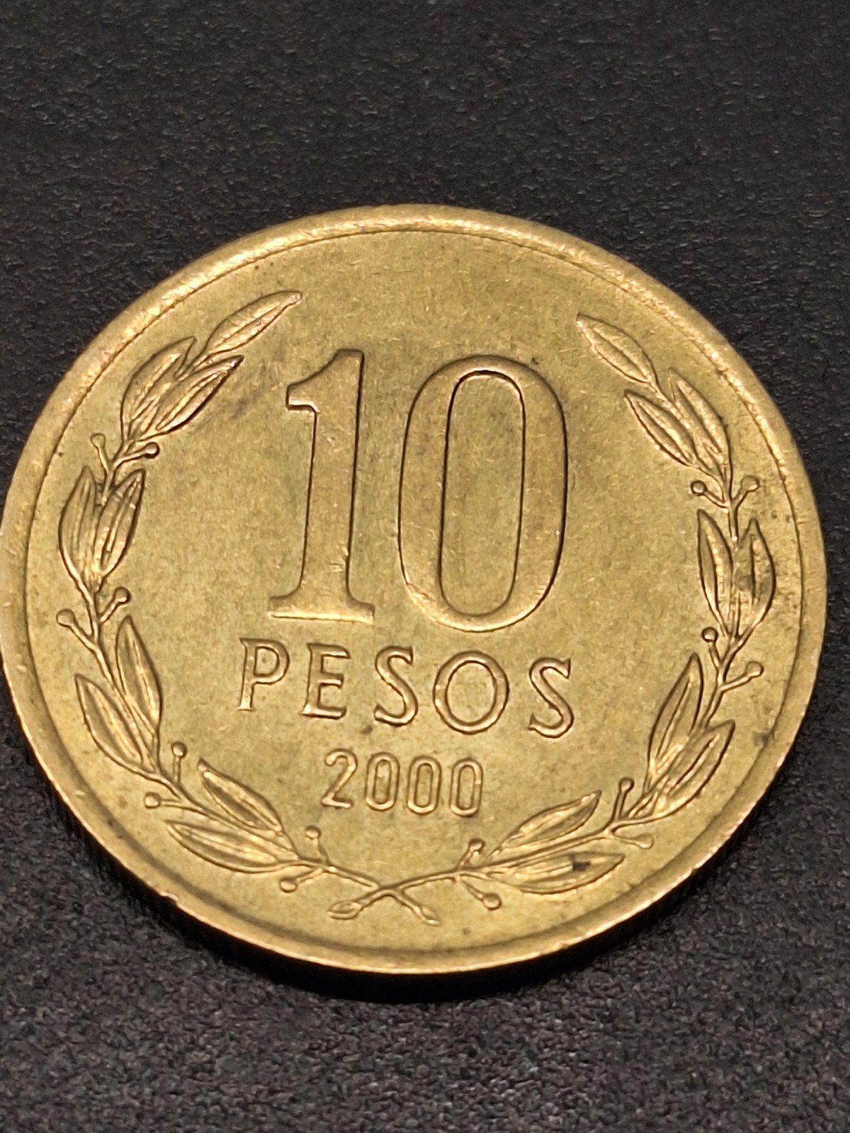 Chili 10 pesos 2000, Ophalen of Verzenden, Zuid-Amerika