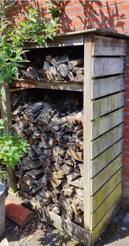 Gedroogd brandhout - Diverse houtsoorten, Tuin en Terras, Haardhout, Minder dan 3 m³, Ophalen, Overige houtsoorten, Blokken