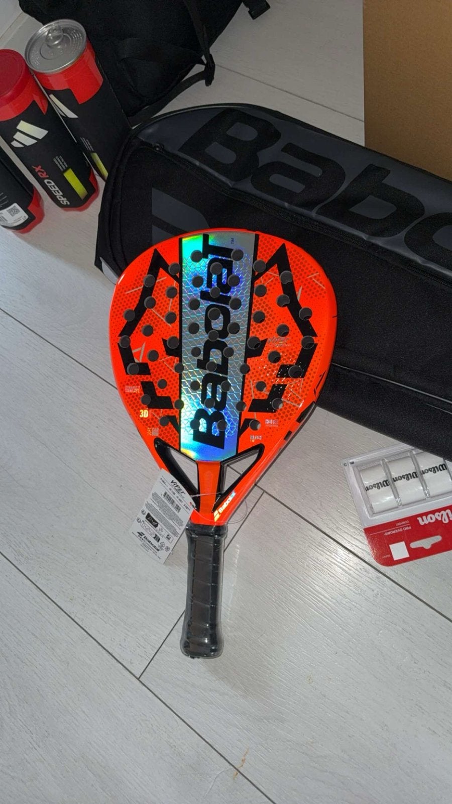 Babolat Viper Soft Juan Lebron Padel Racket, Ophalen of Verzenden, Zo goed als nieuw, Padelracket