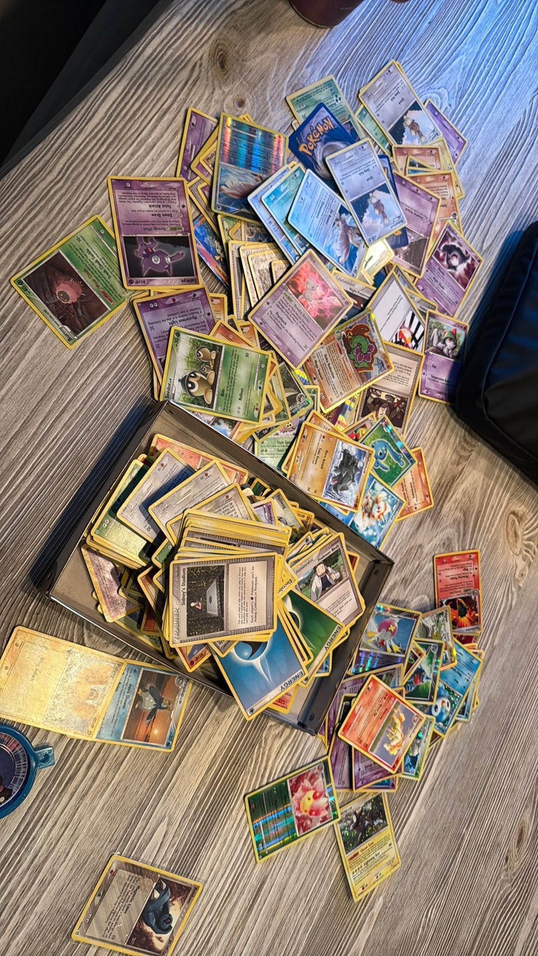 Enorm veel pokemon kaarten 1999-2007 holo rare, Ophalen of Verzenden, Zo goed als nieuw, Meerdere kaarten, Foil