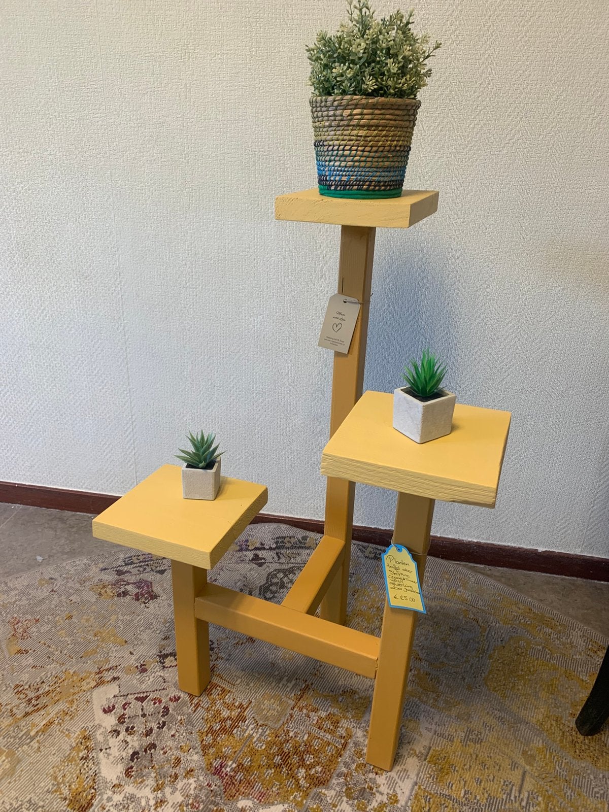 Plantentafel, Ophalen, Hout, Nieuw, Modern