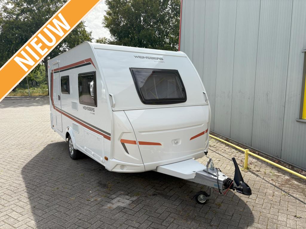 Weinsberg CaraOne Edition HOT 420 QD Hot Edition 2025., Caravans en Kamperen, Overige merken, Bedrijf, Treinzit, Tot en met 3